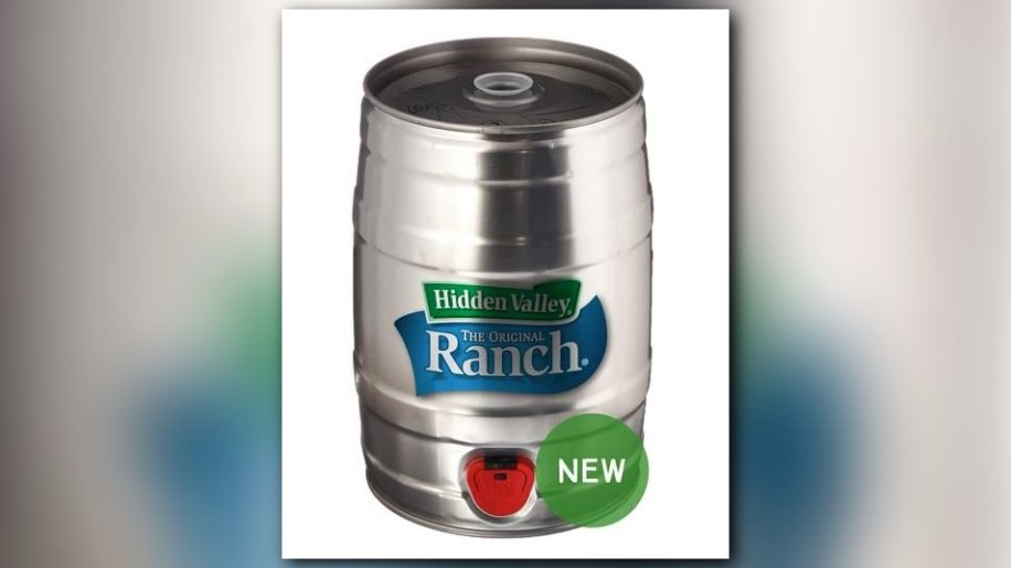 Hidden Valley is selling kegs of ranch dressing as part of its holiday